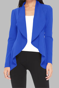 Preppy Asymmetric Blazer
