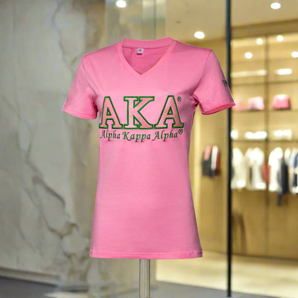 AKA Luxury Tee – Joan's Monogram