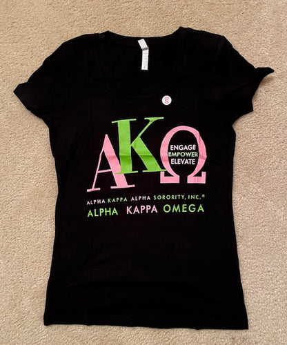 Alpha Kappa Omega Chapter Fitted Shirt