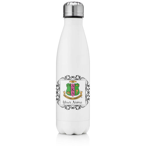 Personalized AKA Tapered Water Bottle w/Frame