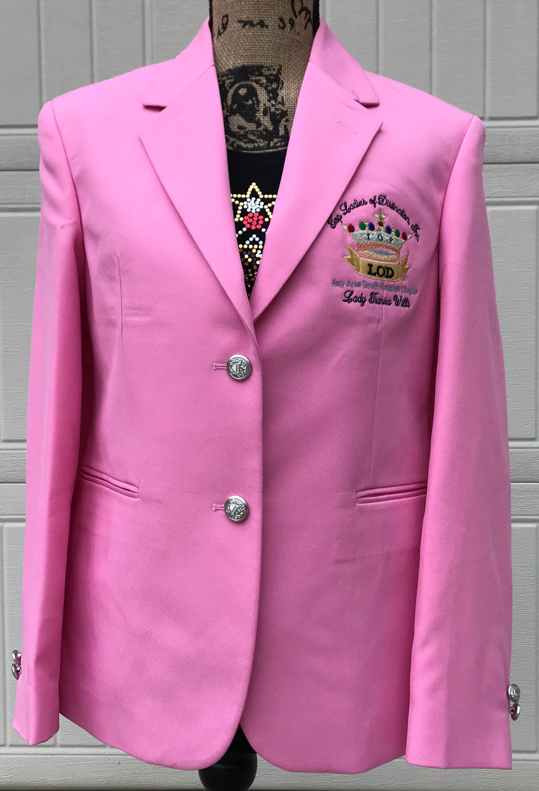 TLOD Pink Blazer Sizes 6-26
