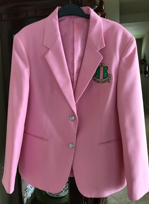 AKA Pretty Pink Blazer Sizes 6-26