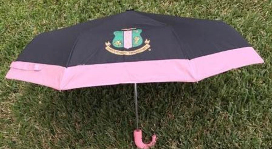 The Pink Print Umbrella